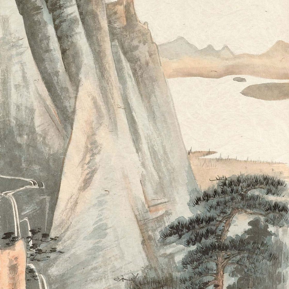 Zhang Daqian — Путешествие по зеленому ландшафту