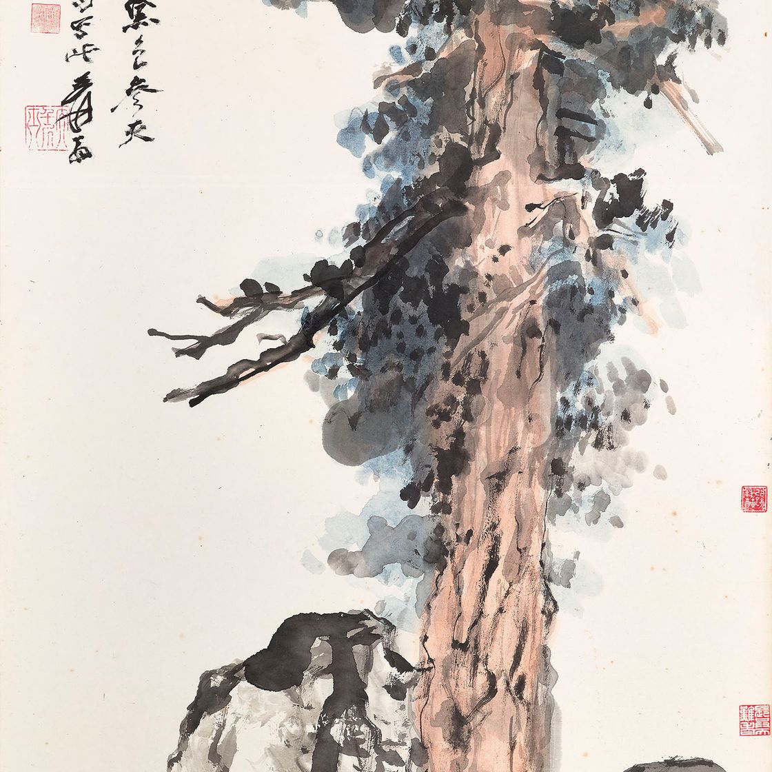 Zhang Daqian — Древний кипарис