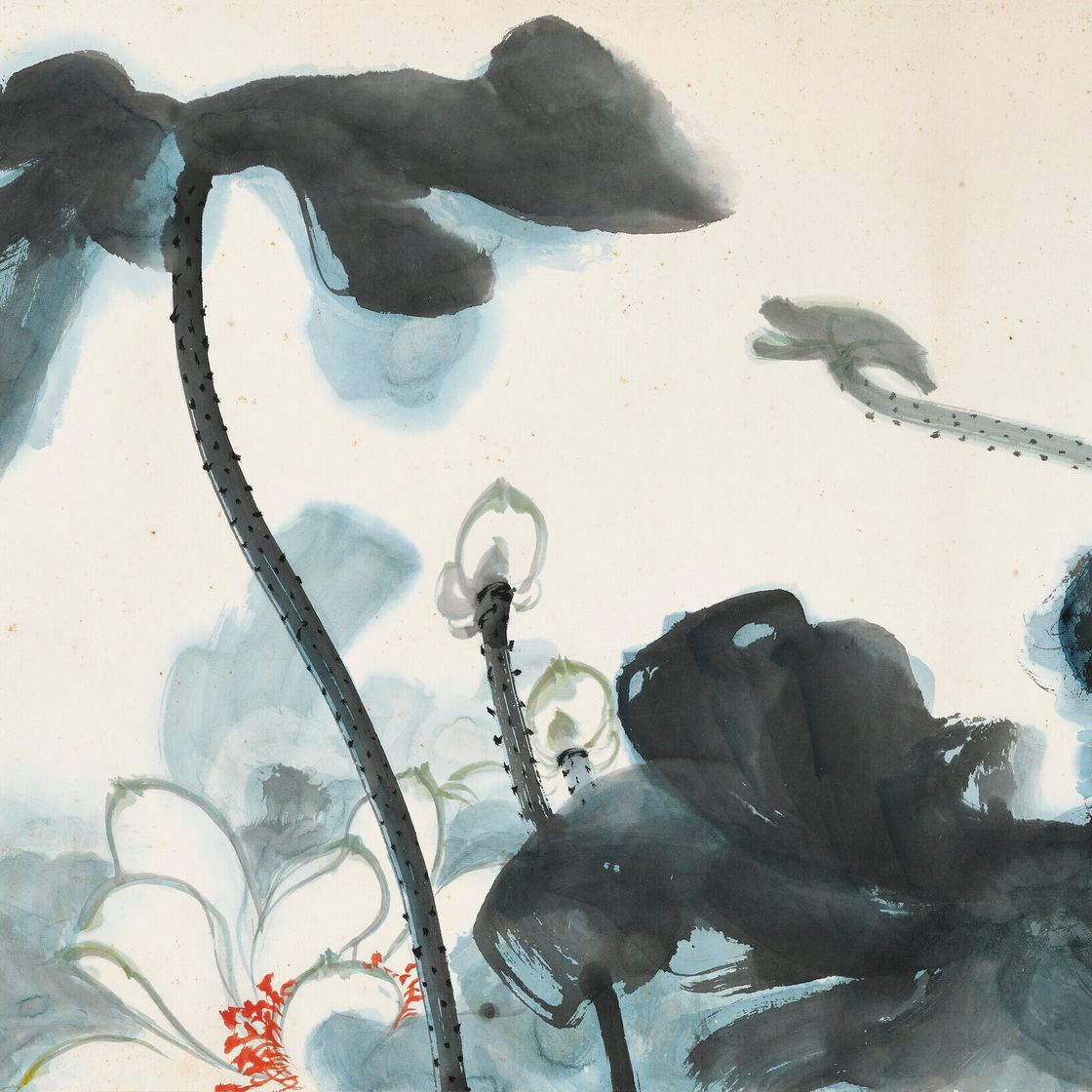 Zhang Daqian — Летний лотос