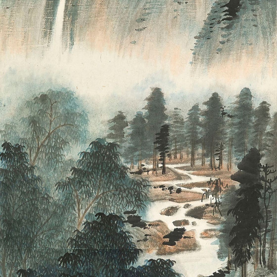 Zhang Daqian — Жизнь в горах