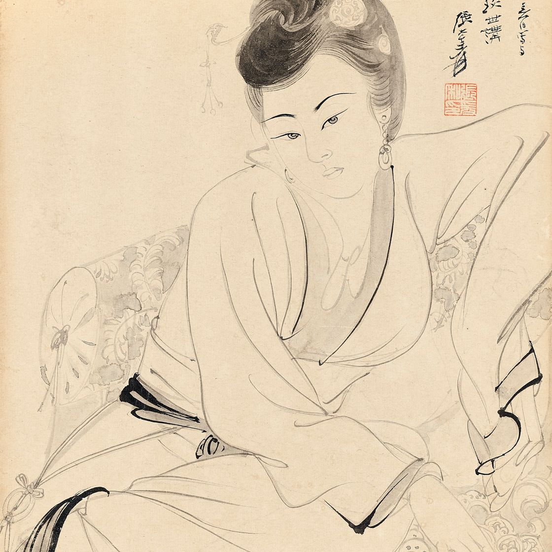 Zhang Daqian — Леди