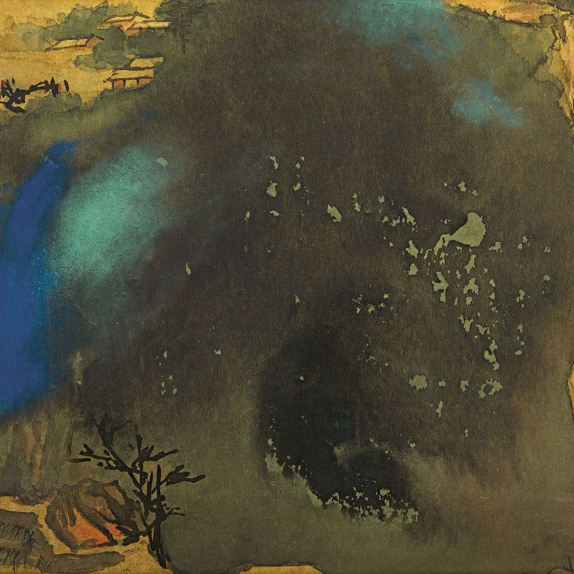 Zhang Daqian — Дом на горных вершинах