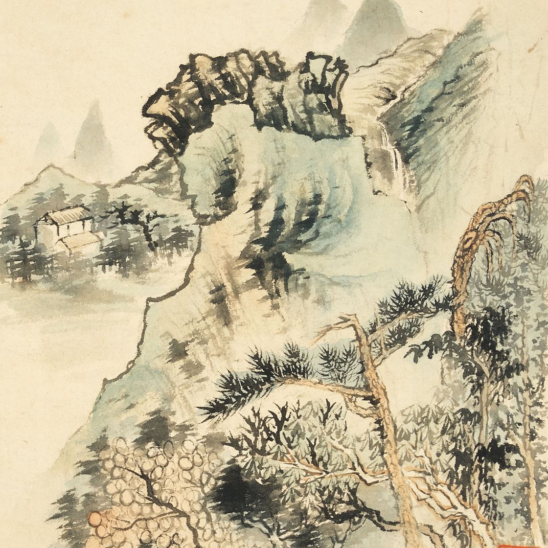 Zhang Daqian — Пейзажи после Шитао, изображение 6