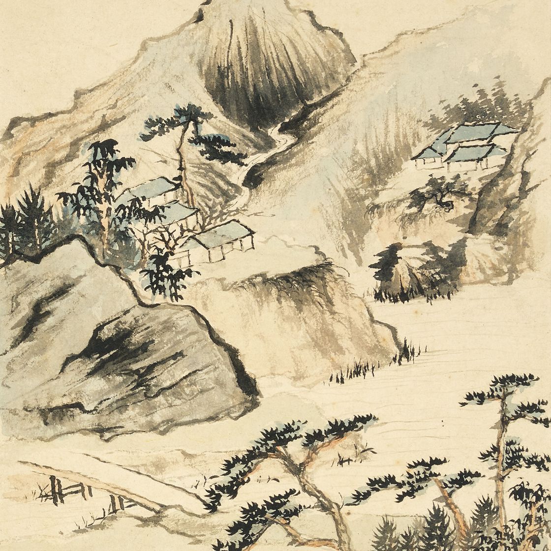 Zhang Daqian — Пейзажи после Шитао, изображение 8