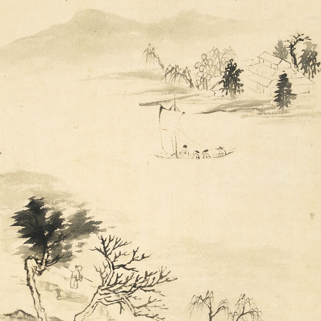 Zhang Daqian — Пейзажи после Шитао, изображение 9