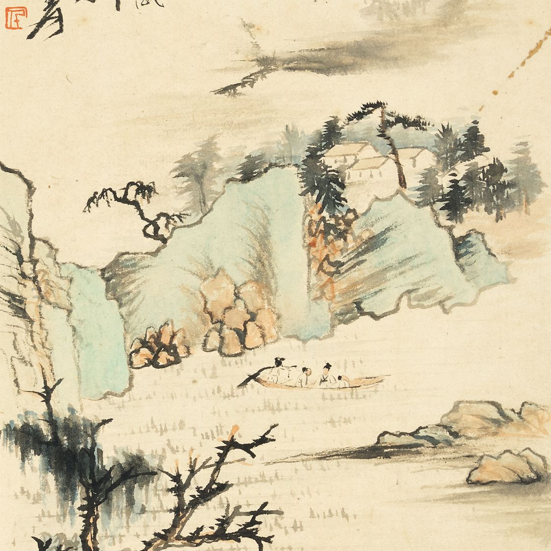 Zhang Daqian — Пейзажи после Шитао, изображение 10
