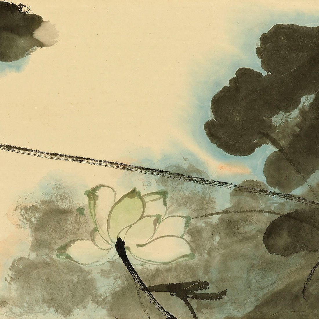 Zhang Daqian — Лотос