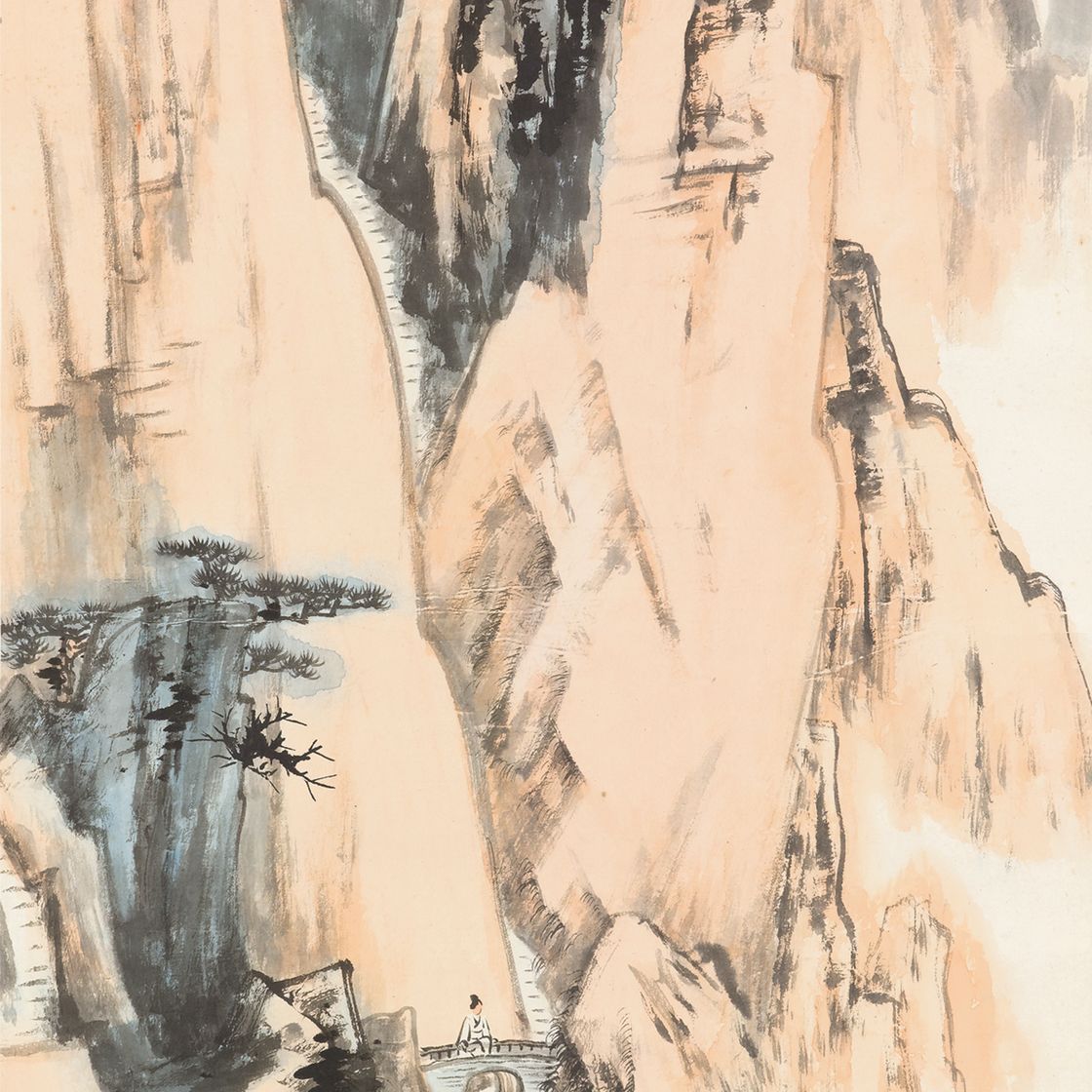 Zhang Daqian — Ученый на горе Хуан