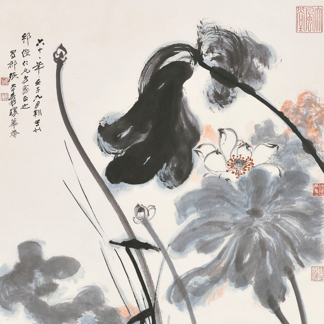 Zhang Daqian — Лотос