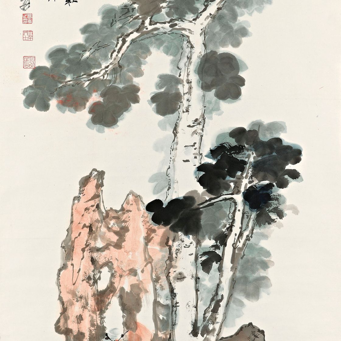 Zhang Daqian — Дерево Вутонг