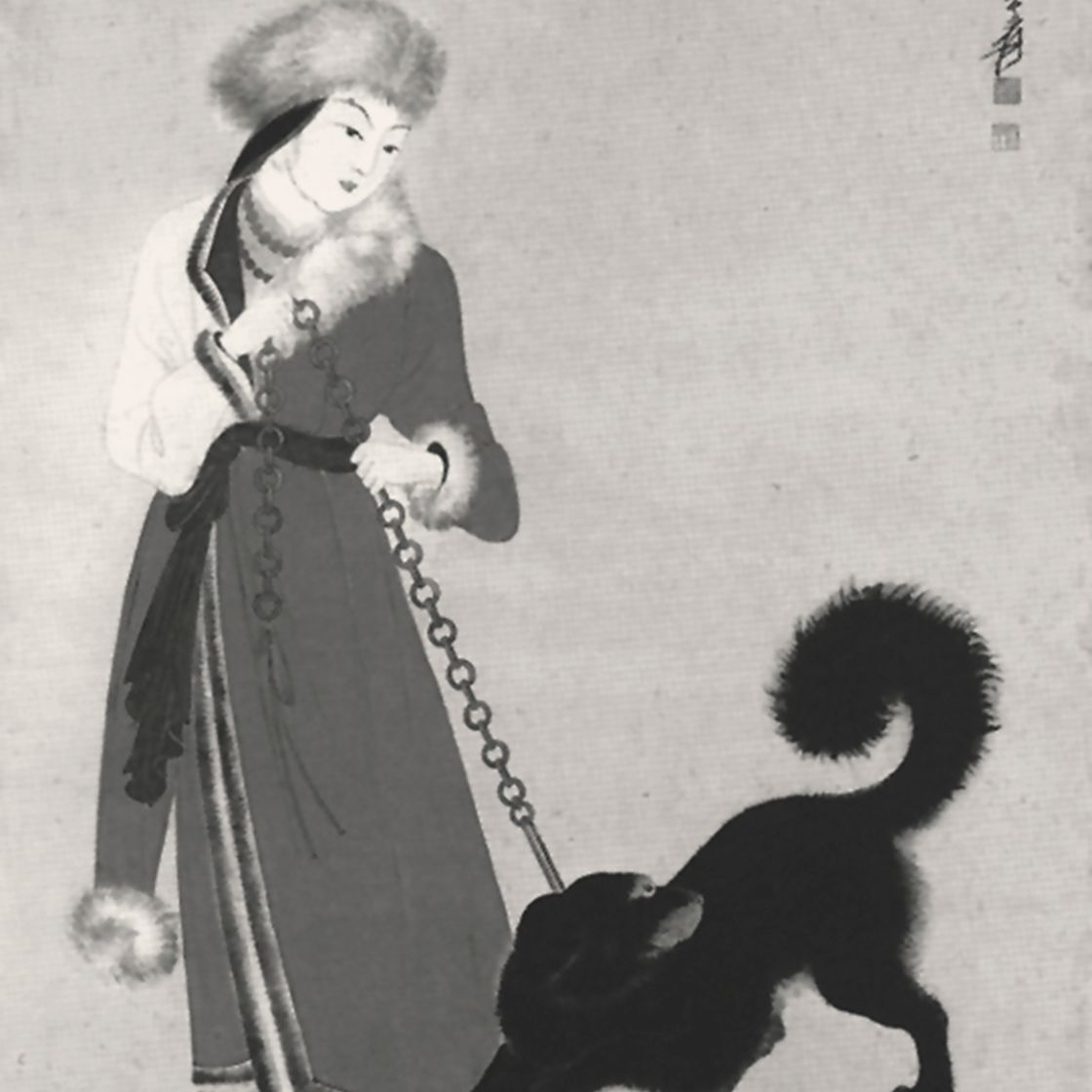 Zhang Daqian — Гора с сотней ступеней, изображение 2