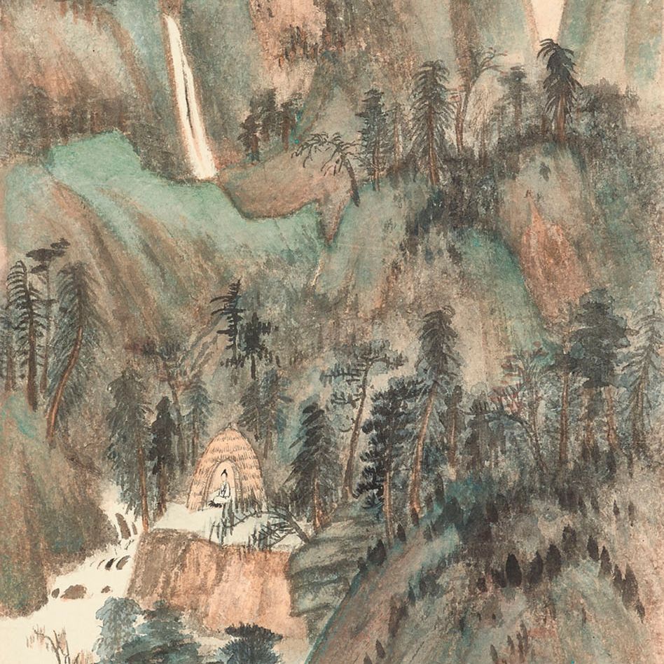 Zhang Daqian — Гора Цинчэн