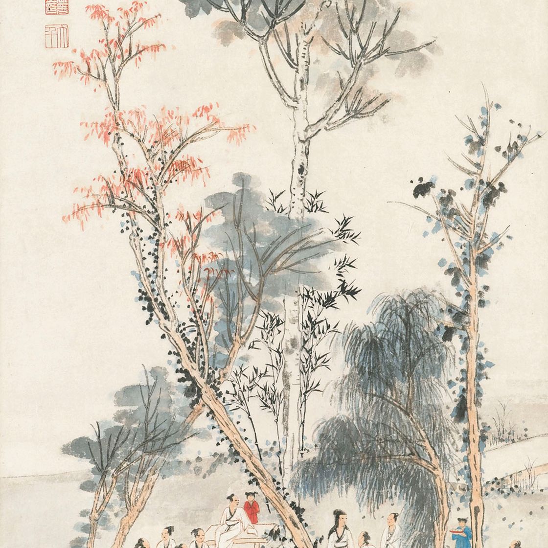 Zhang Daqian — Осенние подношения