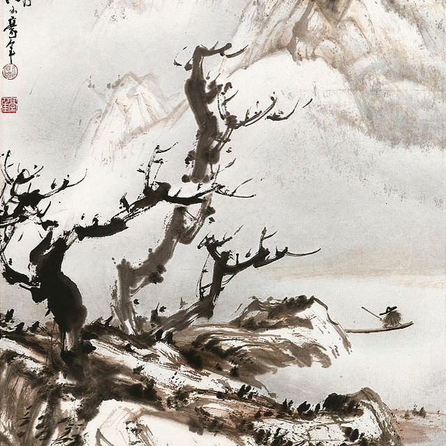 Zhang Daqian — Пейзажи, изображение 3
