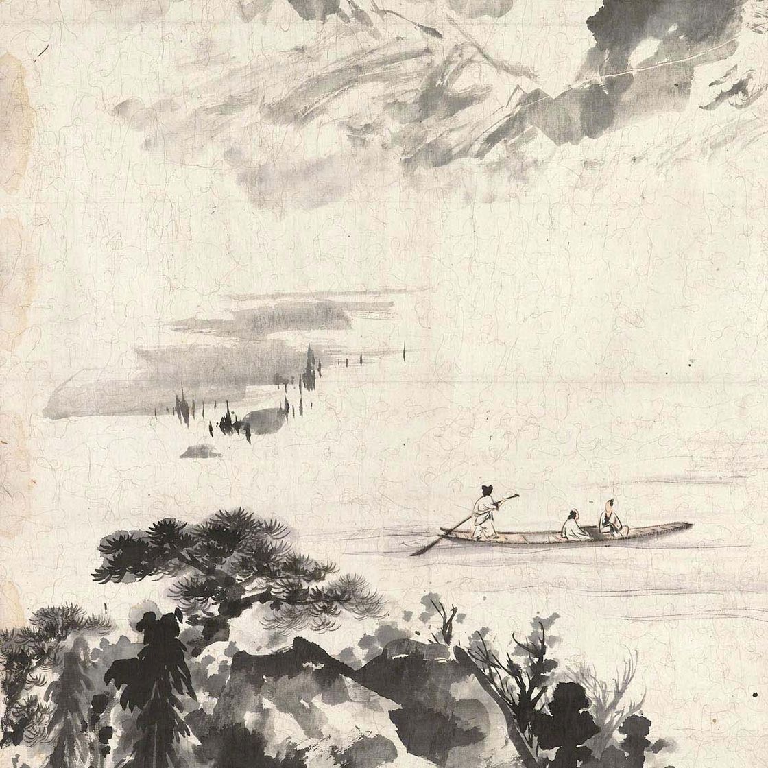 Zhang Daqian — Гребля