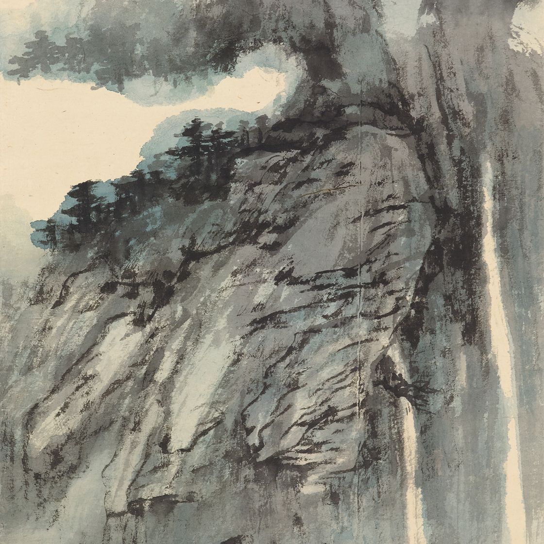 Zhang Daqian — Весенние горы
