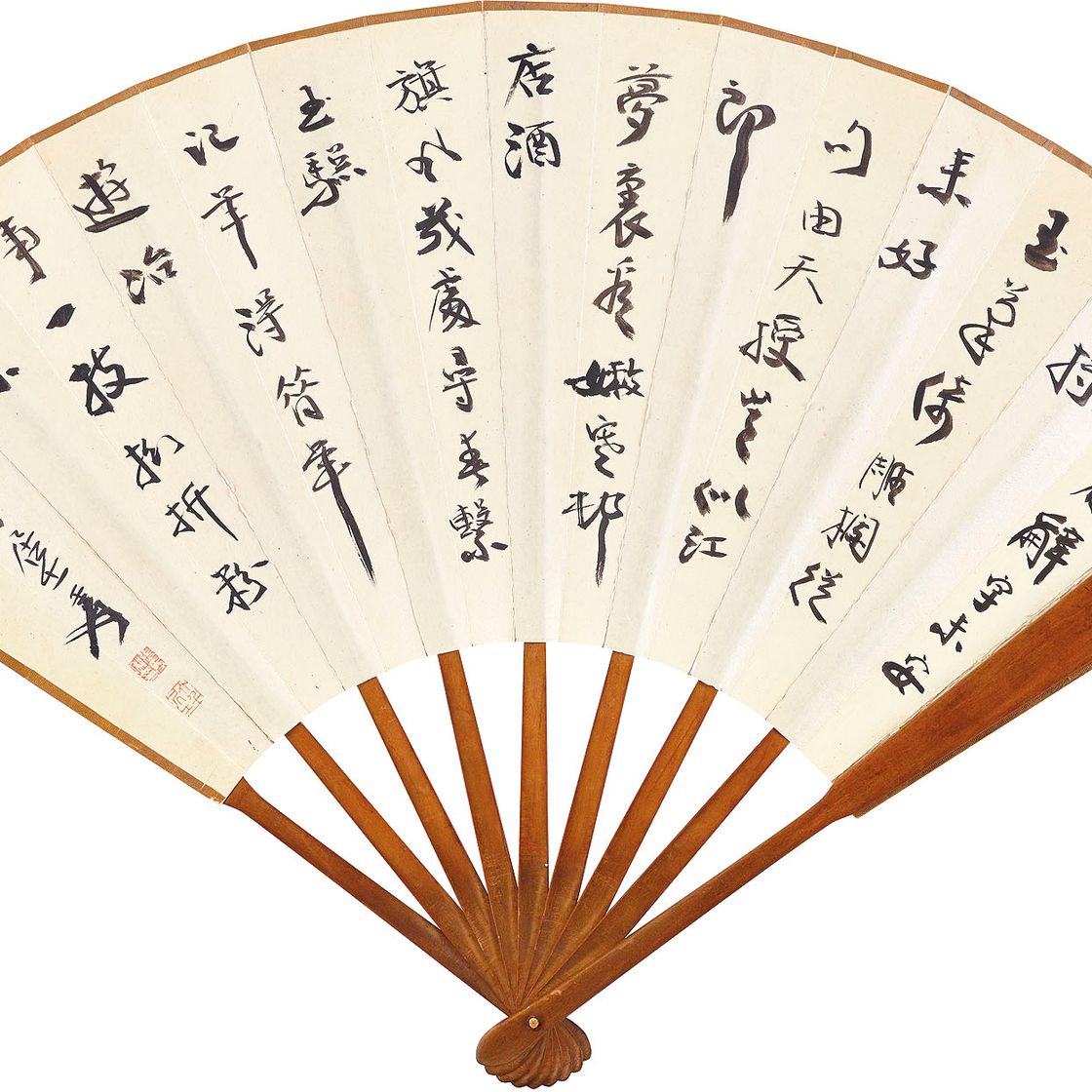Zhang Daqian — Речной рынок/Каллиграфия, изображение 2