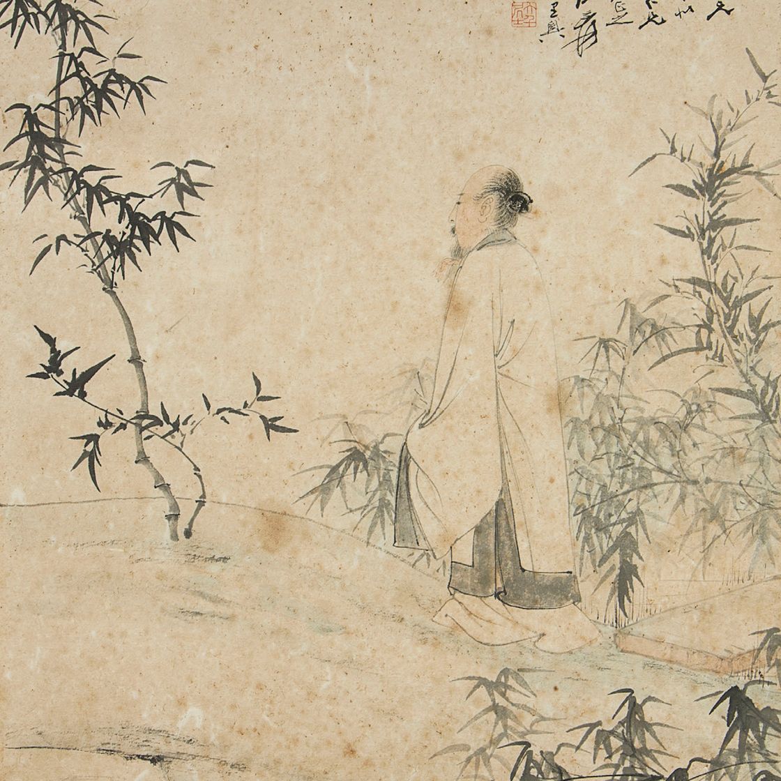 Zhang Daqian — Ученый в бамбуковой роще