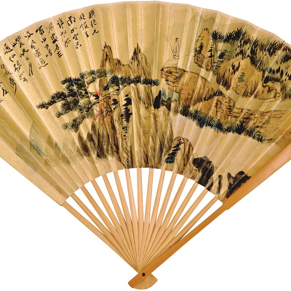 Zhang Daqian — Ученый, любующийся горами