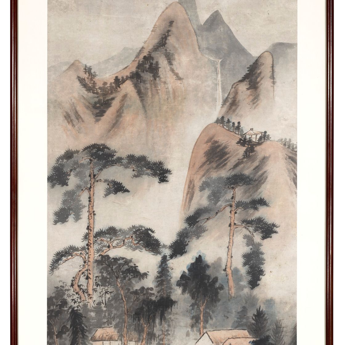 Zhang Daqian — Ученые в Сосновом бору, изображение 2
