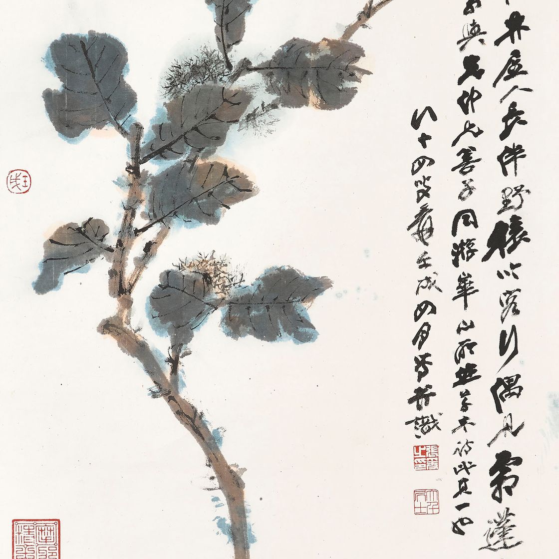 Zhang Daqian — Каштаны