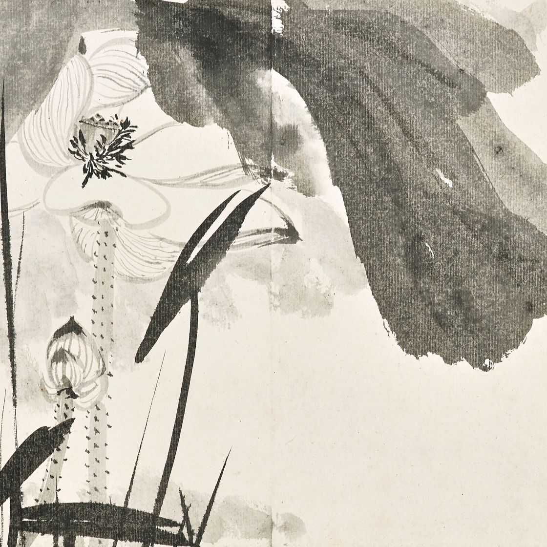 Zhang Daqian — Чернильный лотос