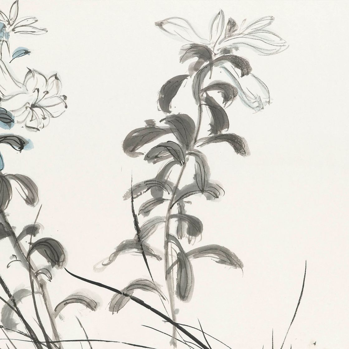 Zhang Daqian — Лилии