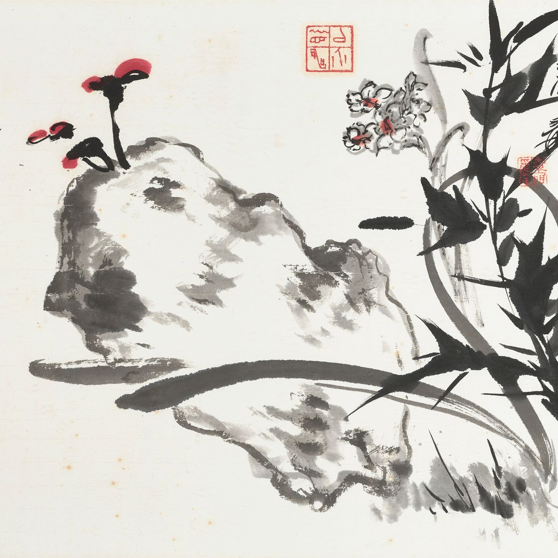 Zhang Daqian — Символы долголетия, изображение 1