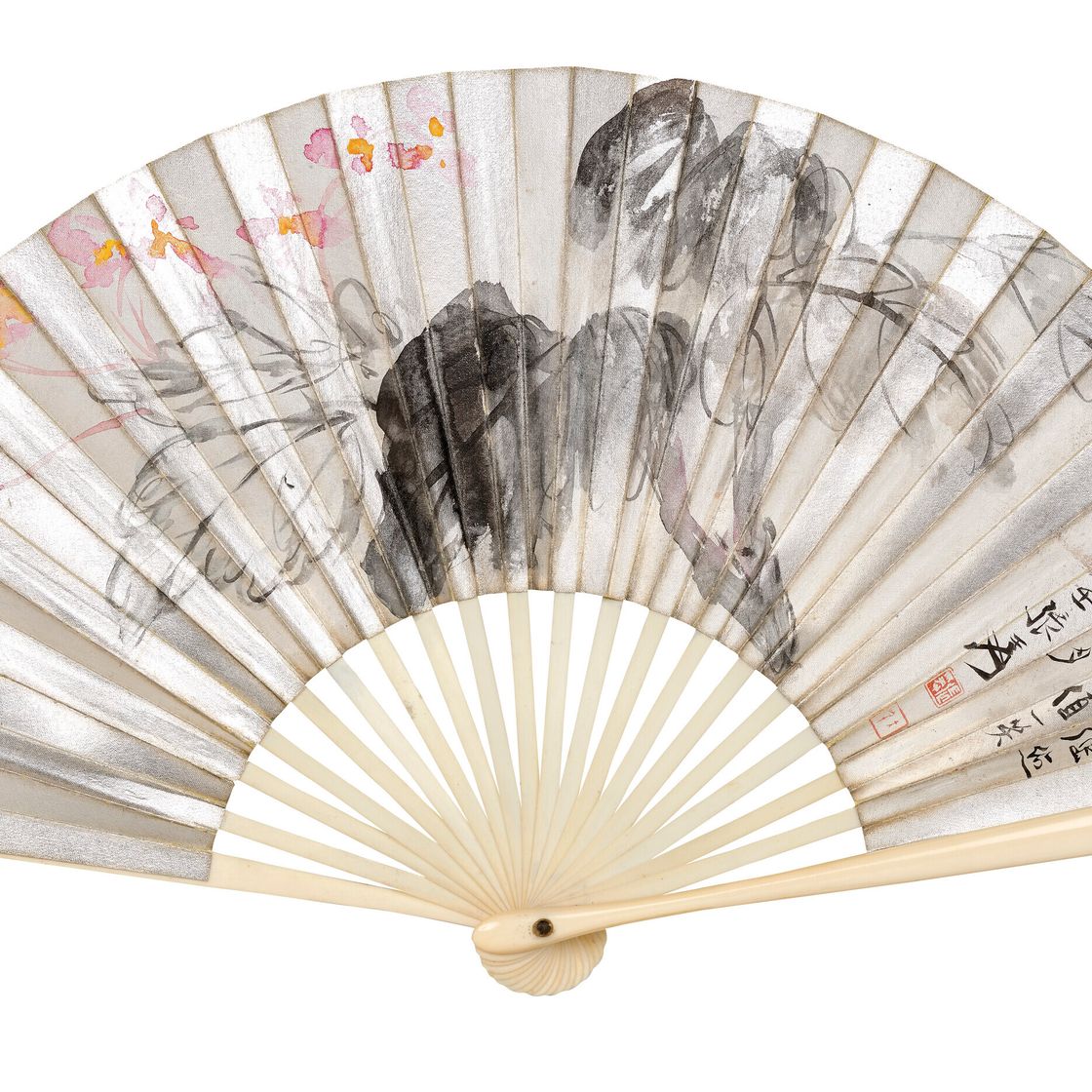 Zhang Daqian — Бегонии, изображение 3