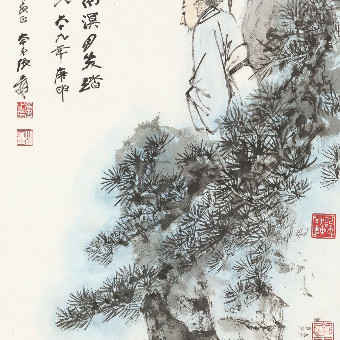 Zhang Daqian — Ученый