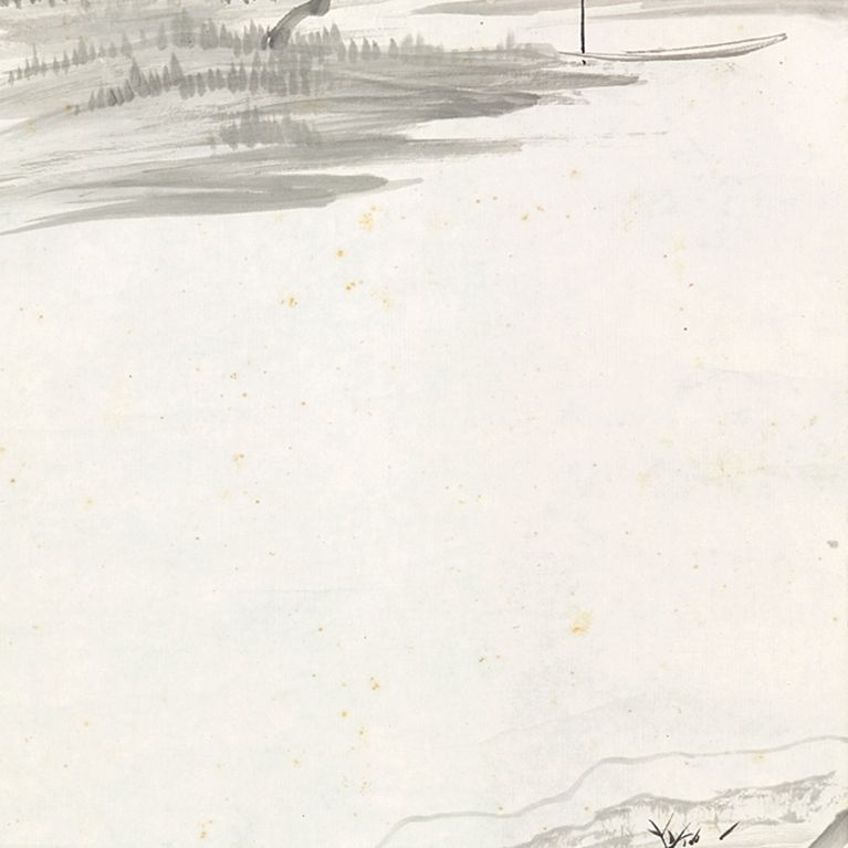 Zhang Daqian — Отдых на берегу