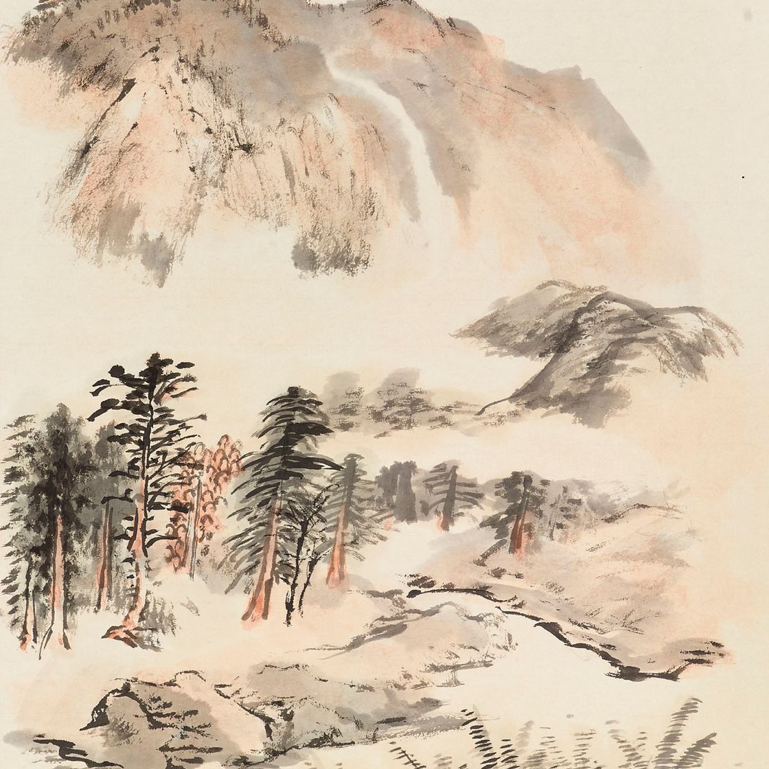 Zhang Daqian — Деревня в Цзяннани