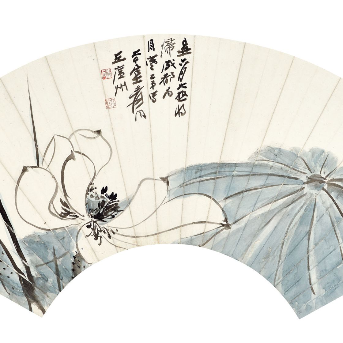 Zhang Daqian — Белый лотос
