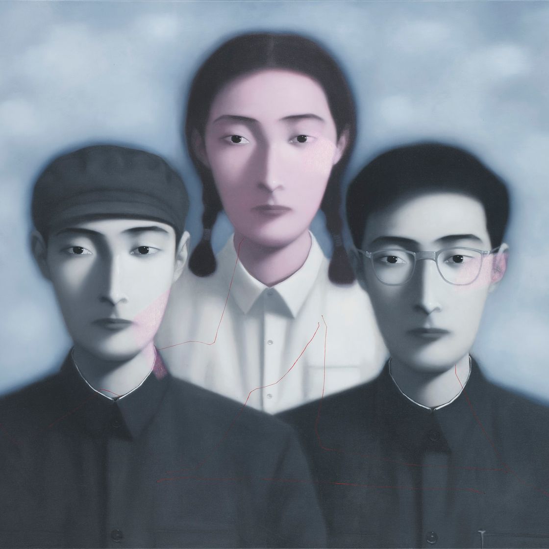 Zhang Xiaogang — Родословная: Большая семья, № 9, изображение 1