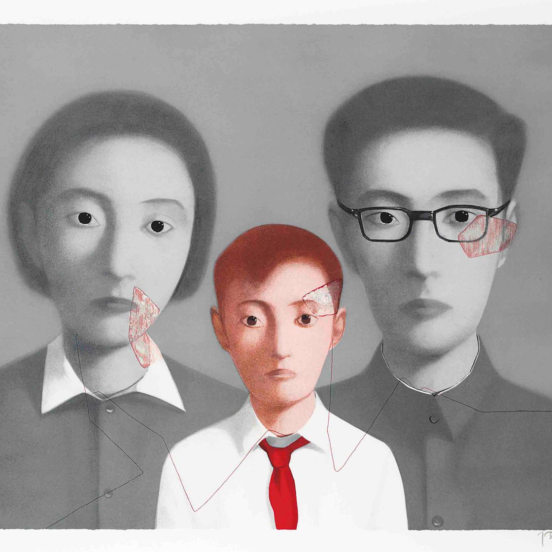 Zhang Xiaogang — Большая семья