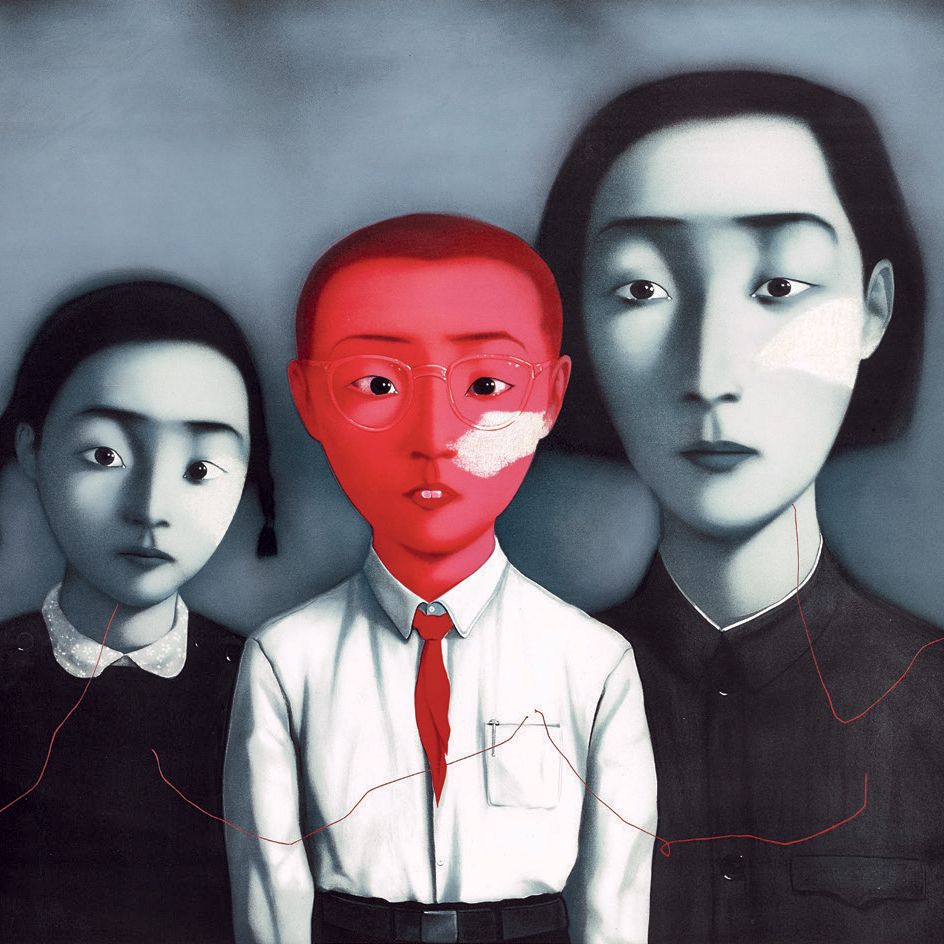 Zhang Xiaogang — Серия "Родословная" - № 14