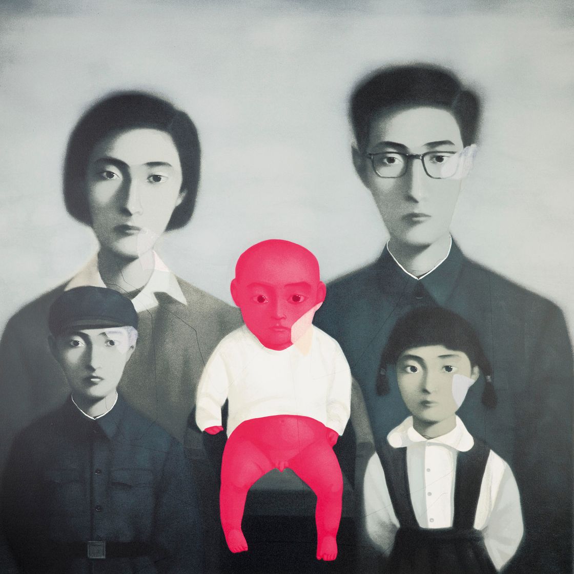 Zhang Xiaogang — Серия "Родословная" - Большая семья