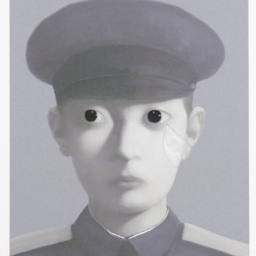 Zhang Xiaogang — Индивидуальный портрет 2