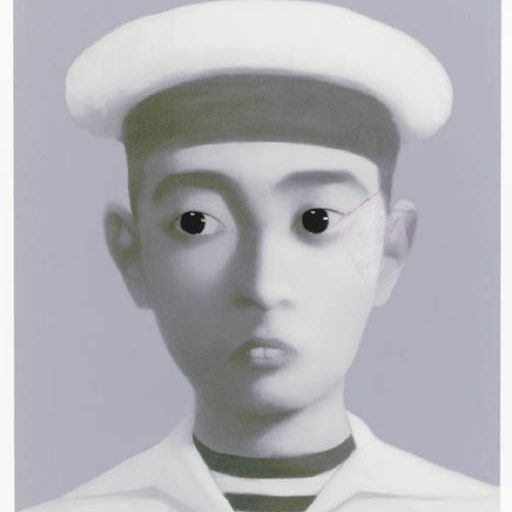 Zhang Xiaogang — Индивидуальный портрет 4