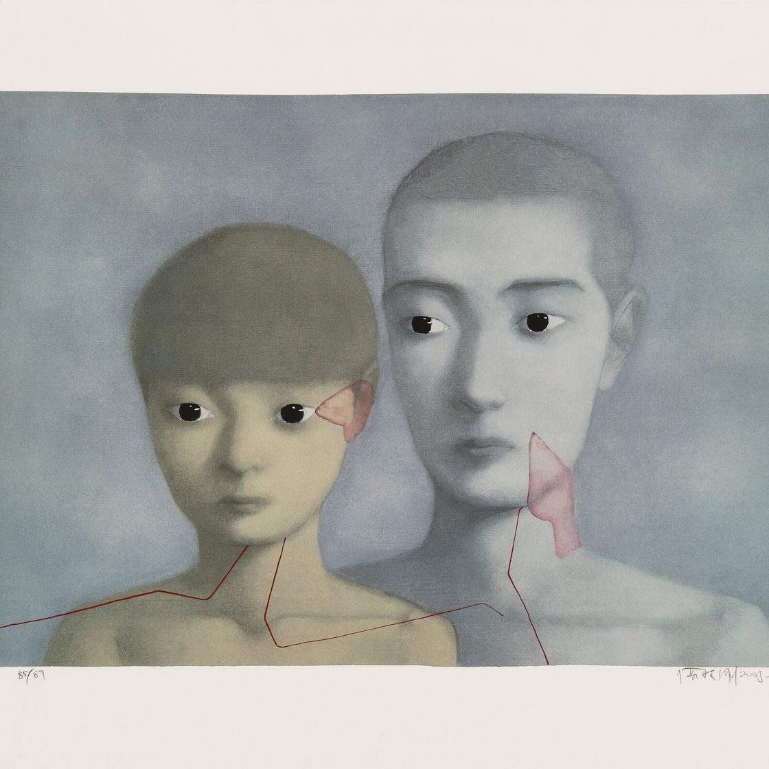 Zhang Xiaogang — Брат и сестра