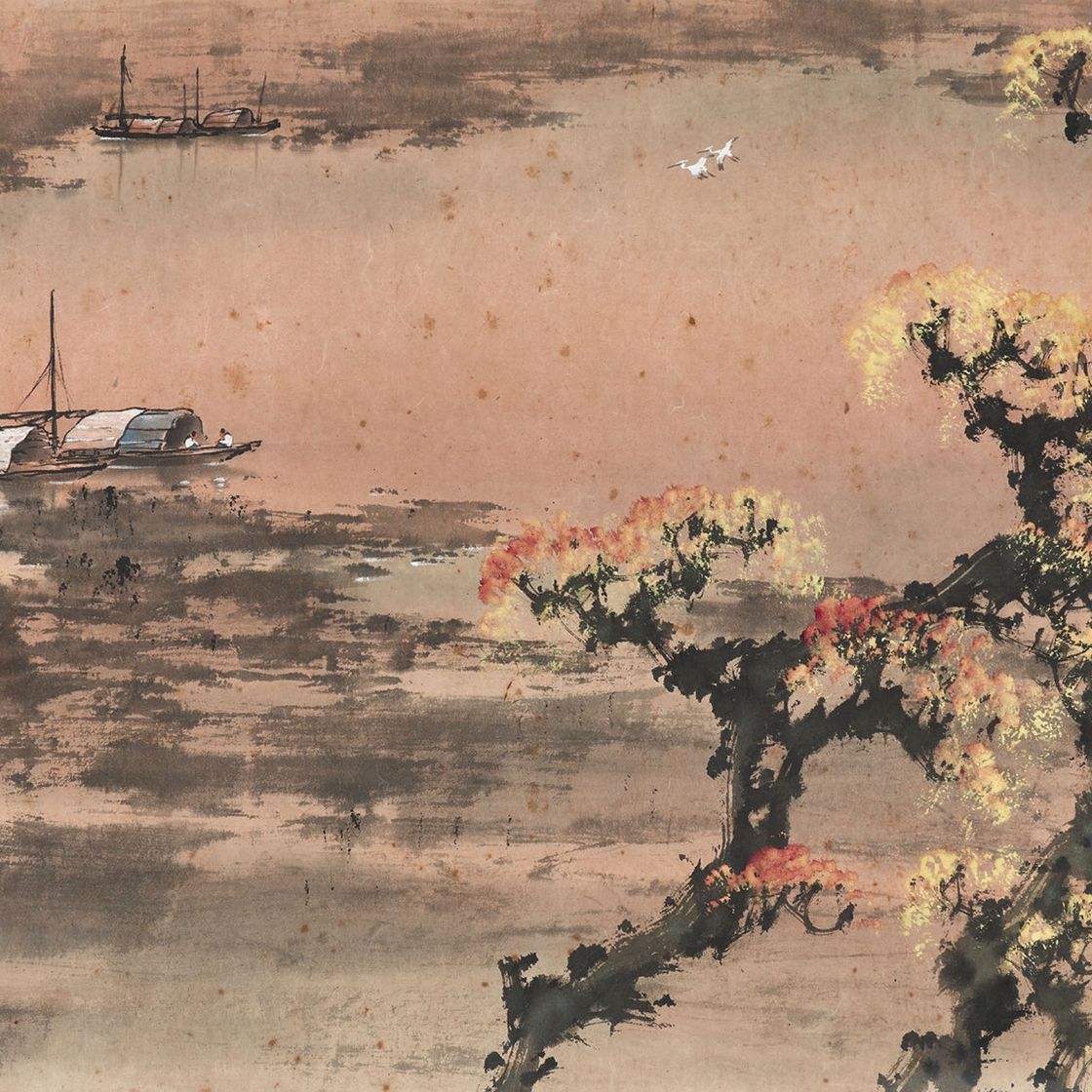 Zhao Shao'ang — Катание на лодке по реке