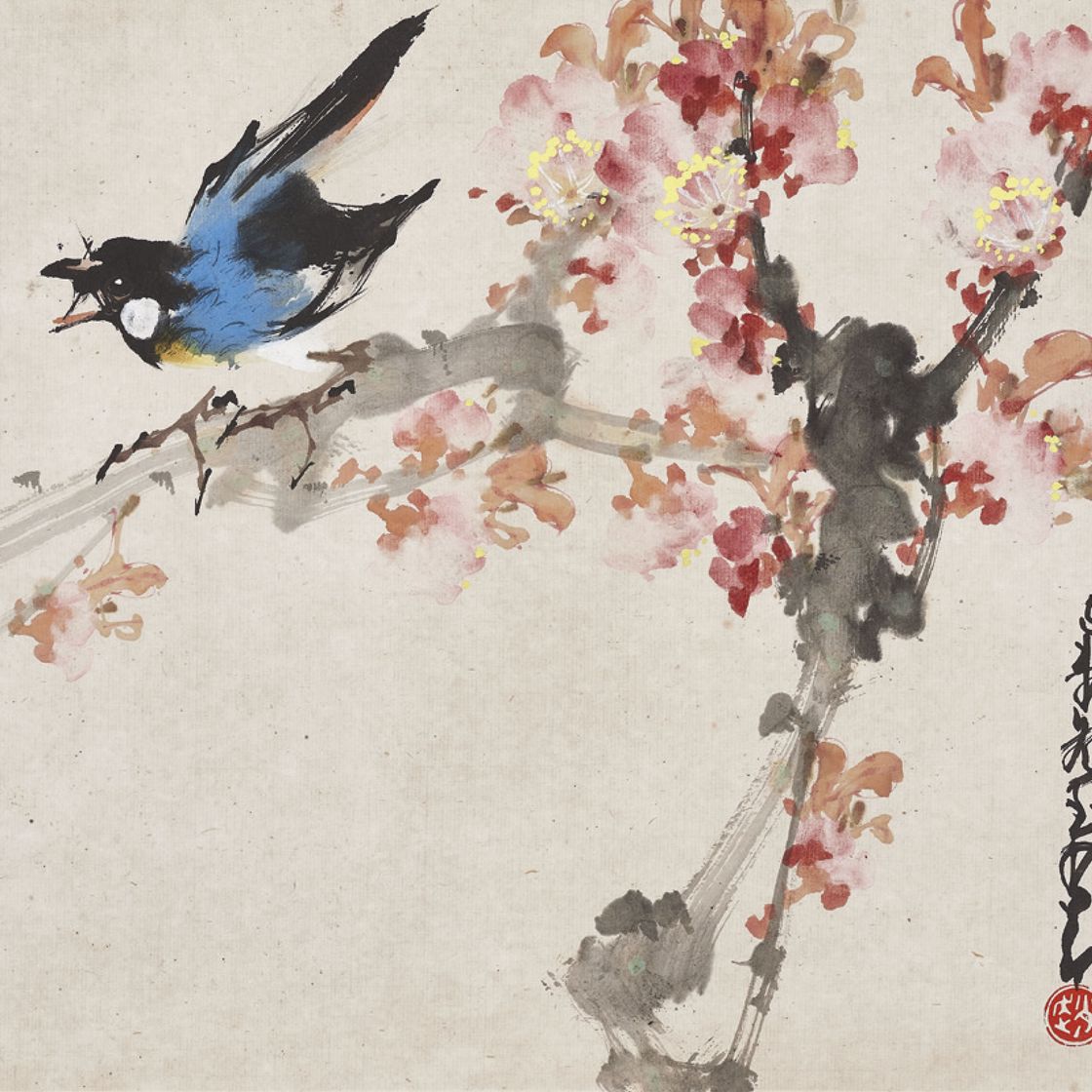 Zhao Shao'ang — Природа в четыре времени года, изображение 3