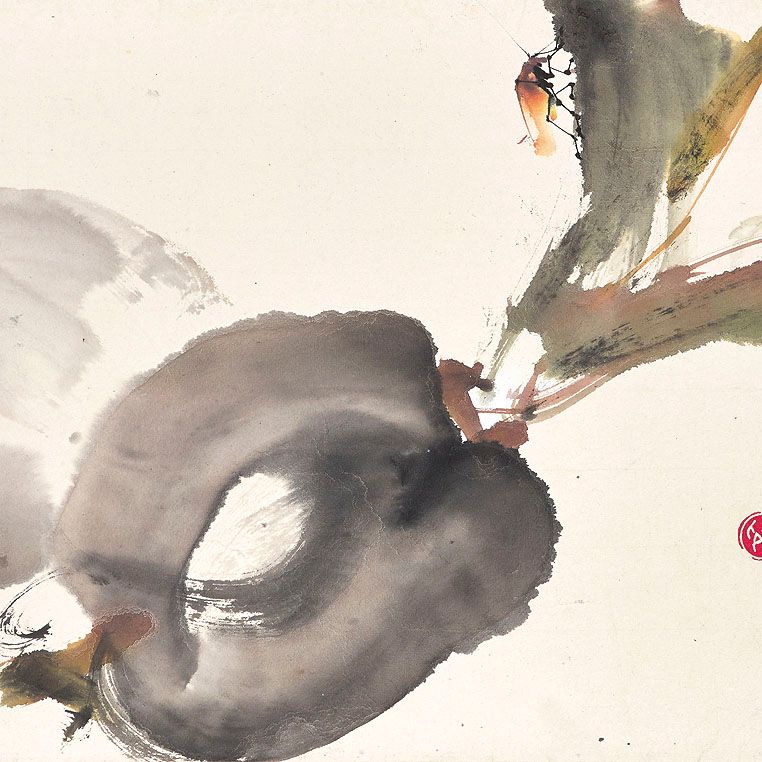 Zhao Shao'ang — Цветы, насекомые и птицы, изображение 2