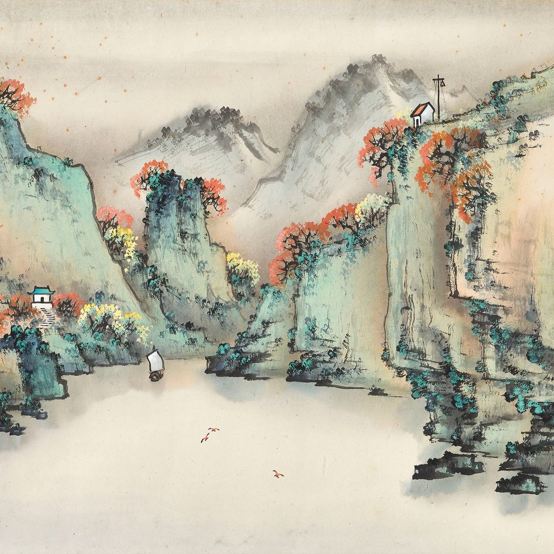 Zhao Shao'ang — Пейзаж