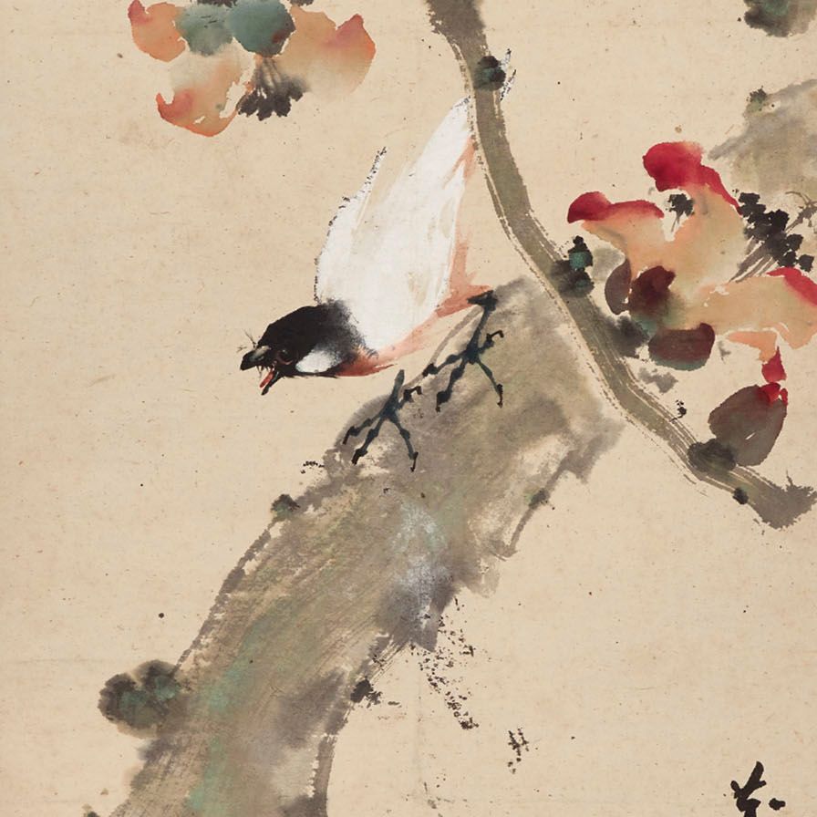 Zhao Shao'ang — Капок и птица