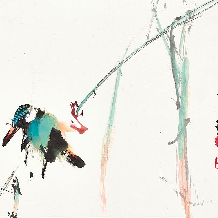 Zhao Shao'ang — Цветы, птицы и насекомые, изображение 1