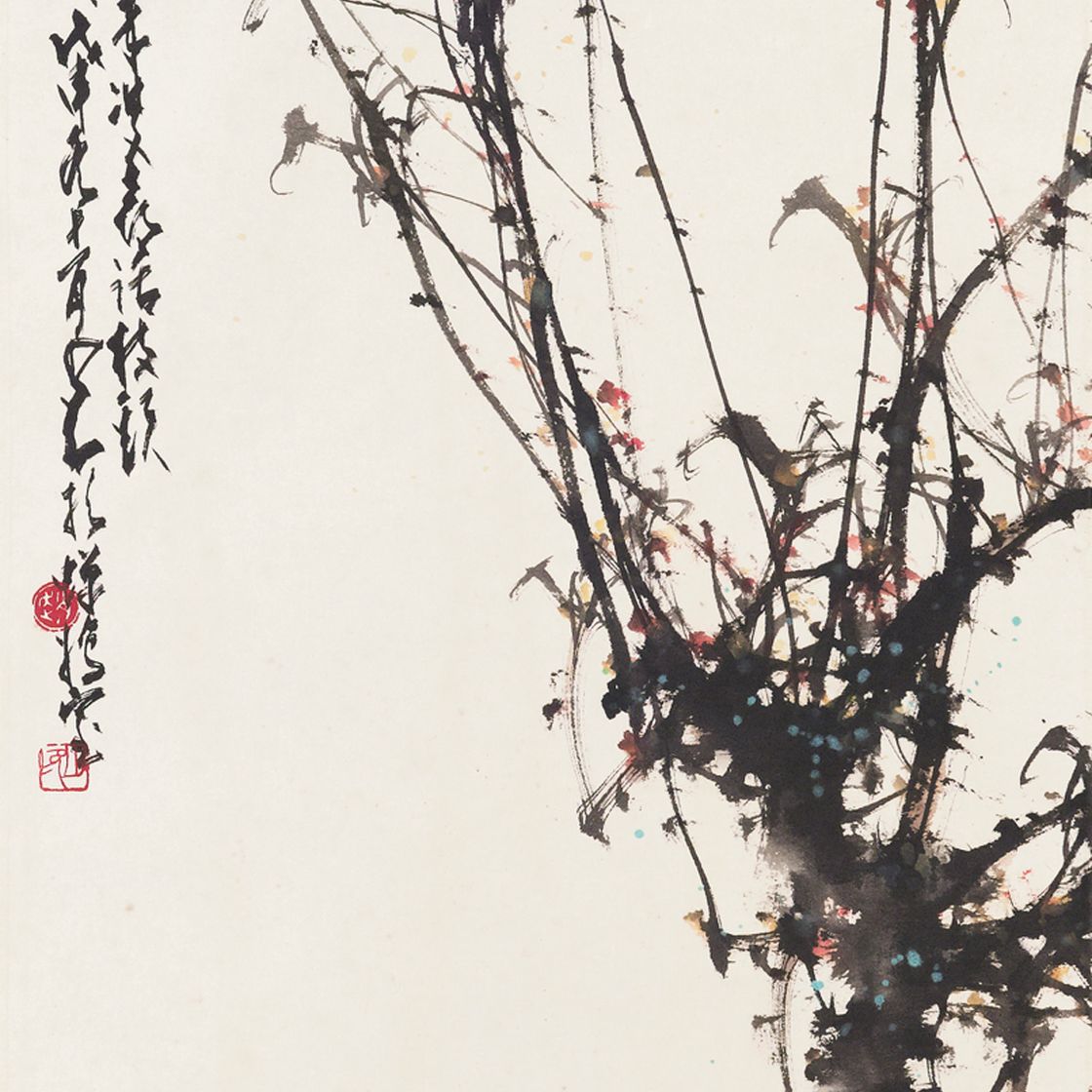 Zhao Shao'ang — Белая птица и цветок