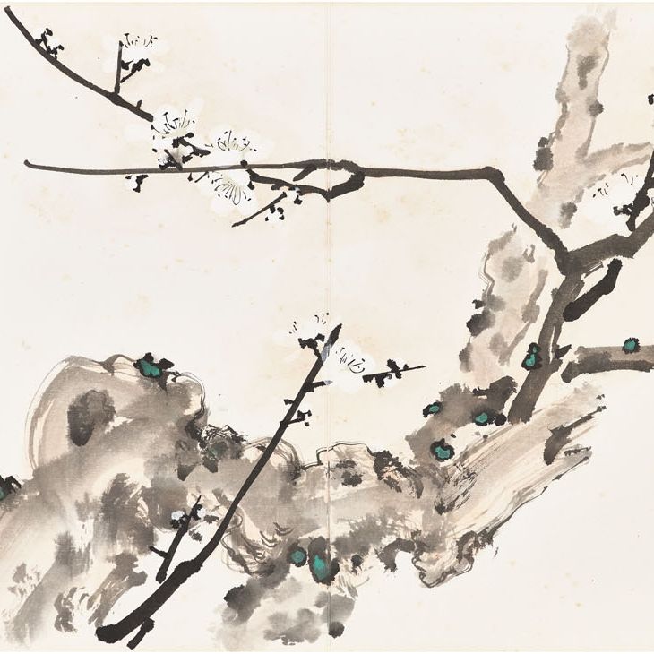 Zhao Shao'ang — Альбом с рисунками, пейзажами, птицами и цветами, изображение 2