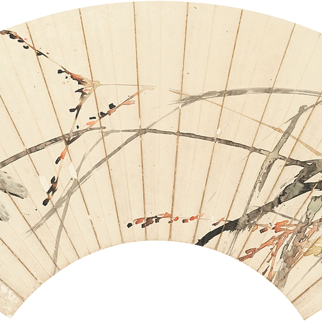 Zhao Shao'ang — Стрекоза и каллиграфия, изображение 2