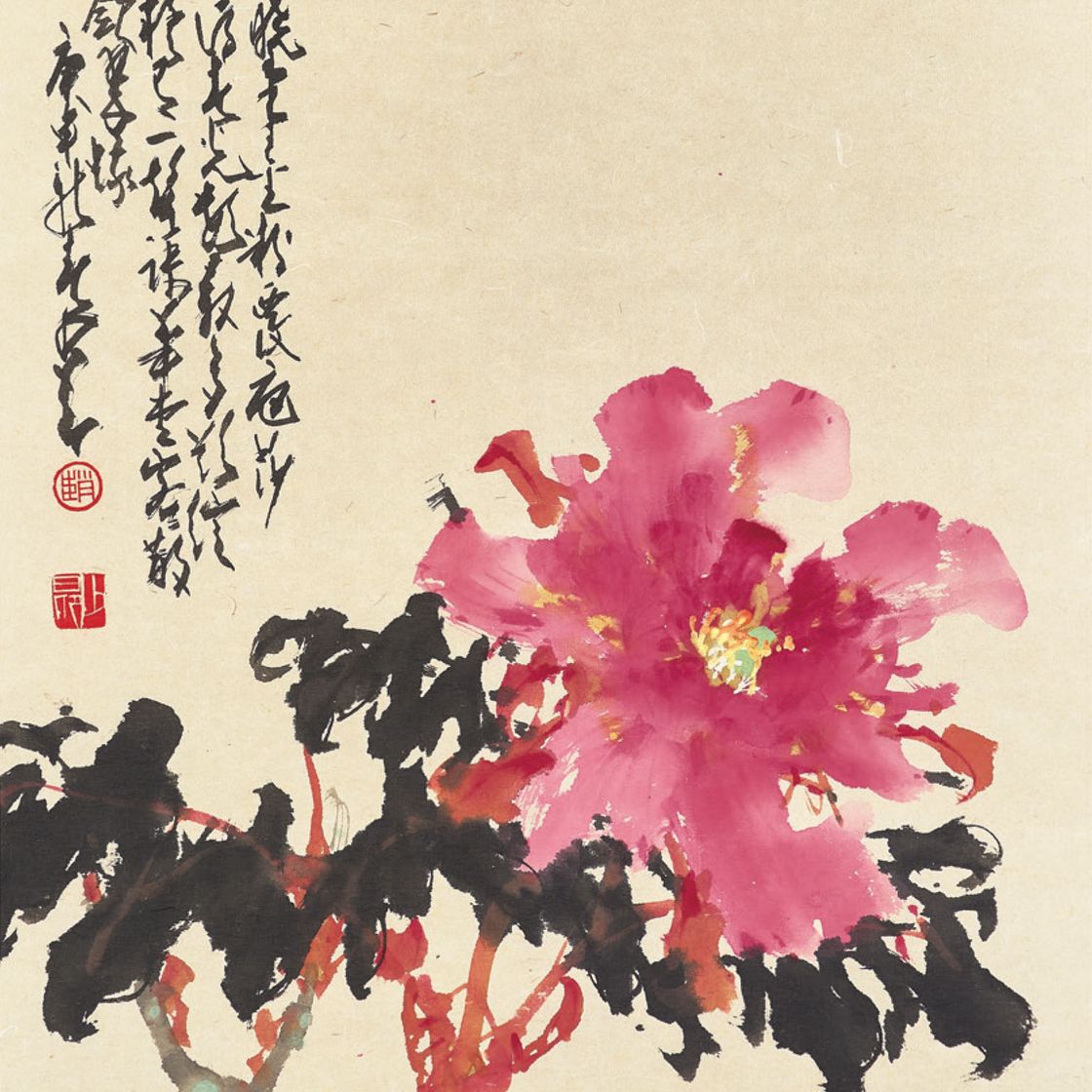 Zhao Shao'ang — Пион